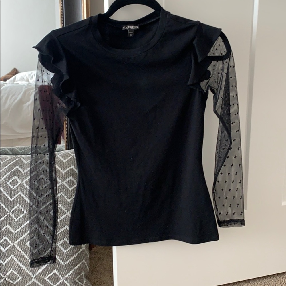 Black express blouse